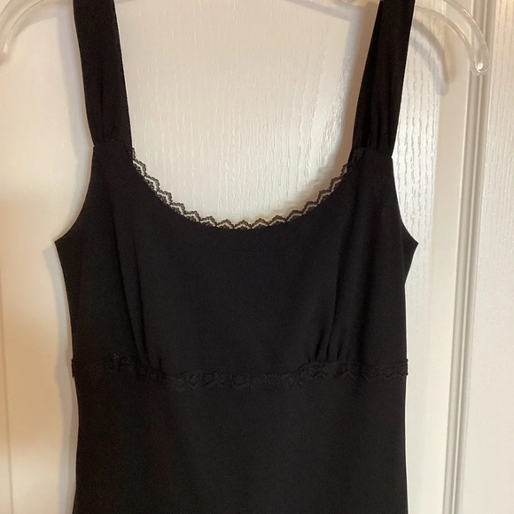 Lori Ann Montreal Women's Black Midi Dress Size 6 Wedding Formal Party Christmas - Picture 4 of 8